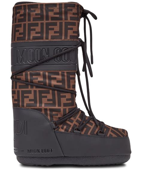 fendi moon boots pink|fendi plaid cowboy boots.